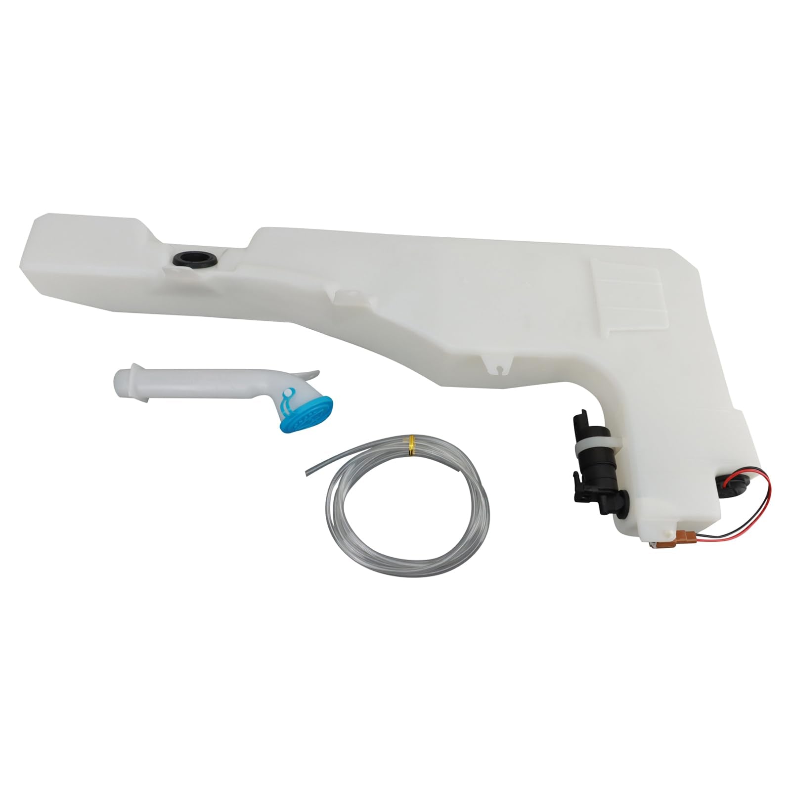 Trq Windshield Washer Reservoir Compatible With 2005-2008 Nissan Frontier Ni1288130