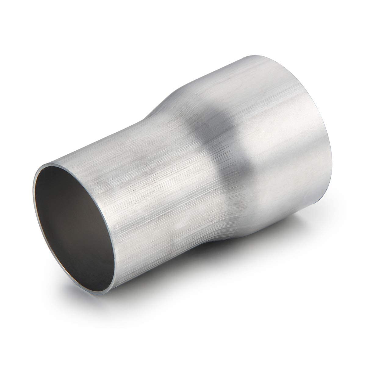 Exhaust Adapter Connector 2'' Id To 2.5'' Id, A-Karck Exhaust Pipe Reducer 4'' Overall Length 304 Stainless Steel
