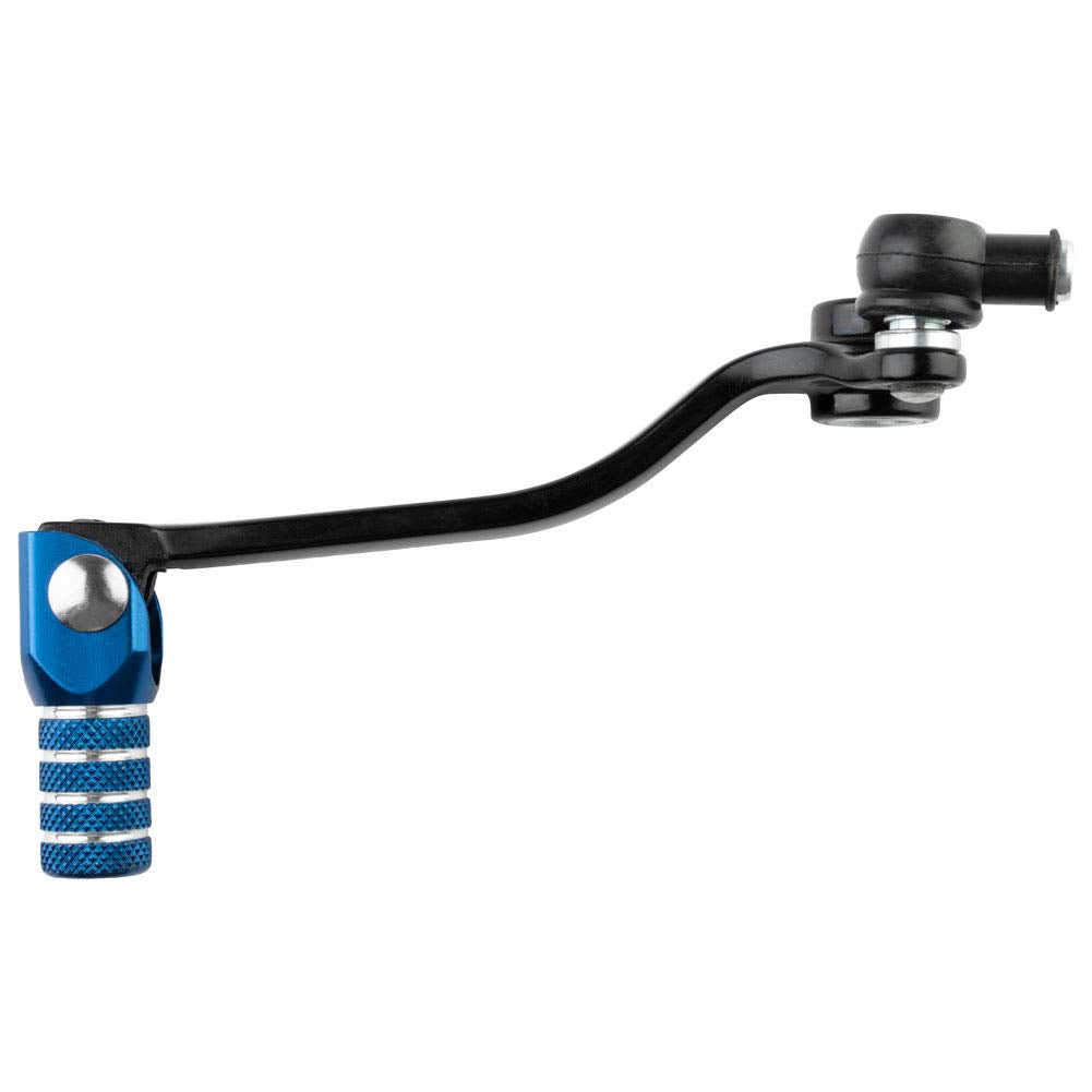 TUSK Folding Shift Lever Black/Blue Tip for Yamaha TTR
