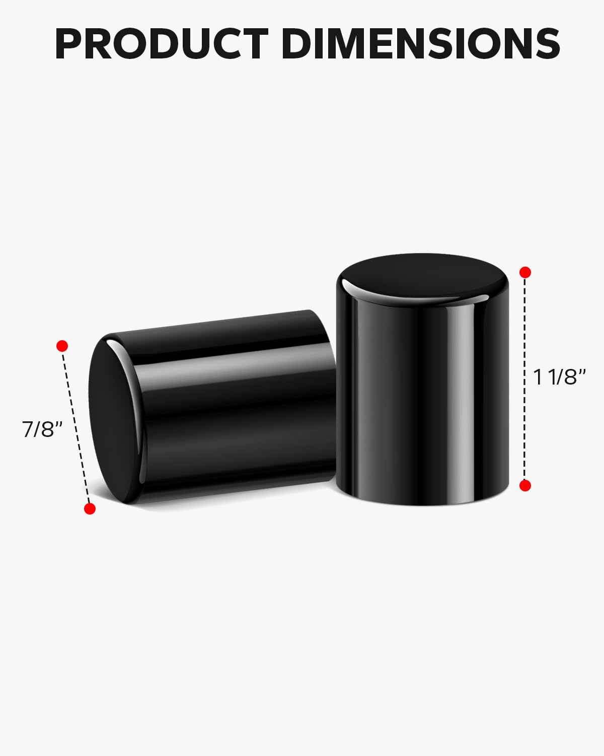 Amazicha 4 Pcs Black Docking Hardware Cover Kit Compatible With Harley Davidson Touring Electra Glide Road King Street Glide 2009-Later