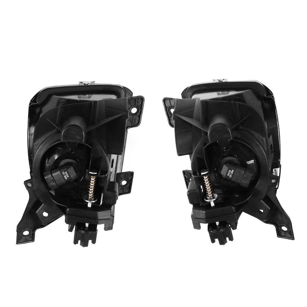 IKON MOTORSPORTS Fog Lights, Compatible With 2013-2018 Ram 1500 & 2019-2023 Ram 1500 Classic Pickup Truck, Passenger & Driver Si