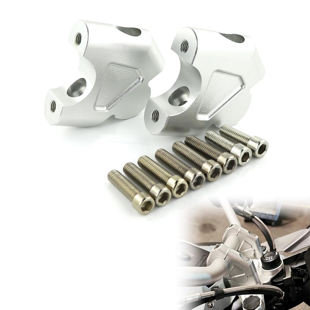 Xitomer Adv (1.535' Rise) Handlebar Risers, Fit For R1200Gs 2013-2018, R1200Gs Adv 2014-2018, R1250Gs R1250Gs Adv 2018 2019 2020 2021 2022 2023, S1000Xr 2015-2019