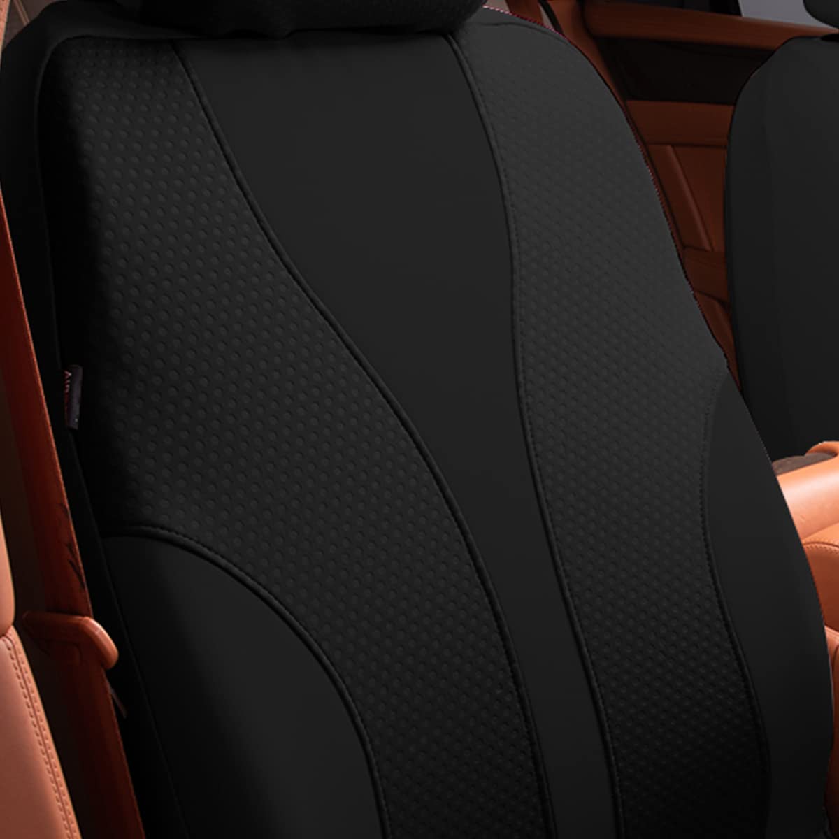 Flying Banner Car Seat Covers Full Cover Universal fit Car Truck SUV Van Hot Stamp Breathable Rear Bench Split Polyester Fabric