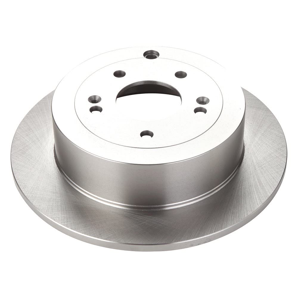 Trq Rear Brake Rotors Set Solid Compatible With 2007-2009 Hyundai Santa Fe