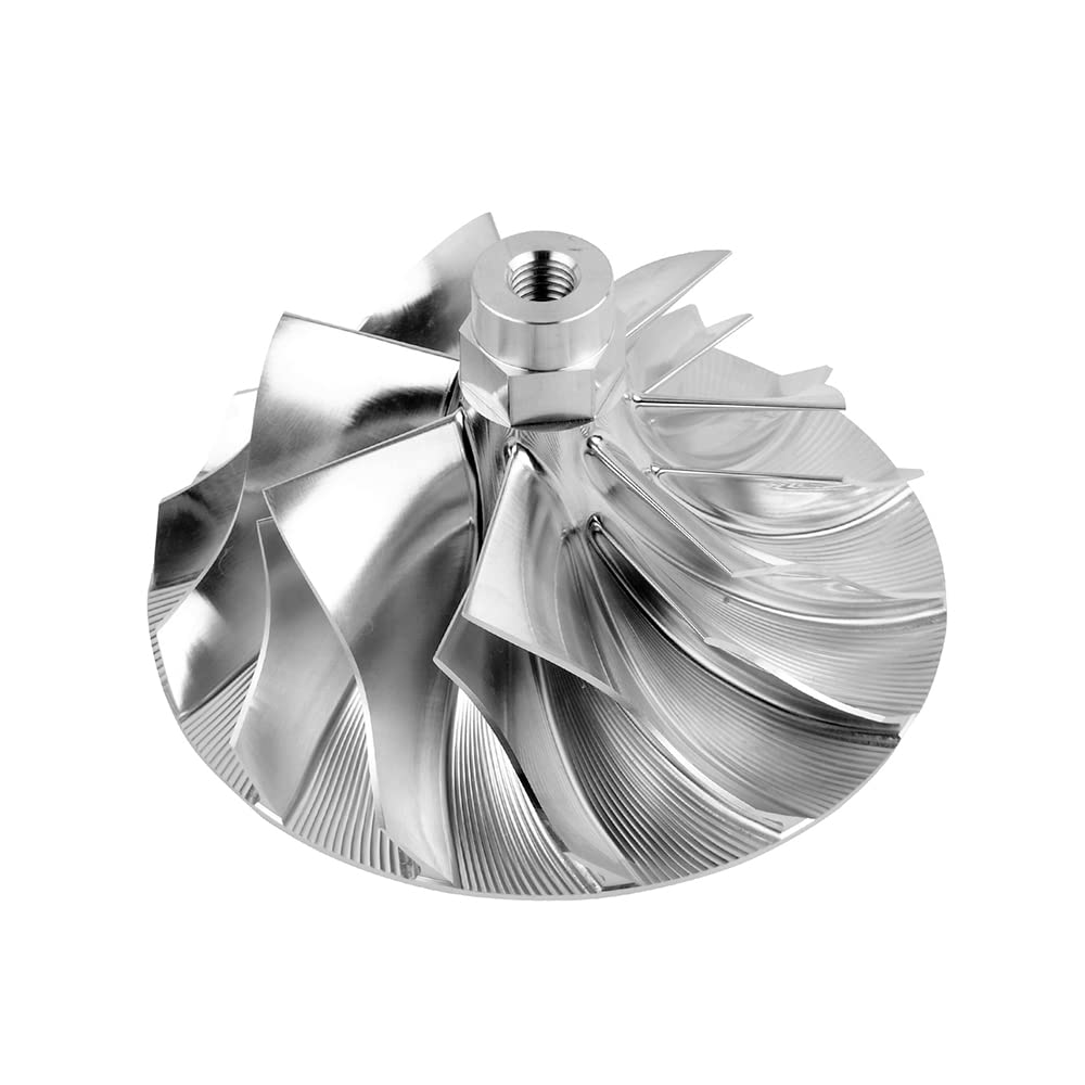 Billet Wick-Ed Wheel 2# Gt37 Ww0360 Compatible With 2003-2004 Fo-Rd F250 F350 Super Duty 6.0L Power-Stroke Diesel - Wick-Ed Whee