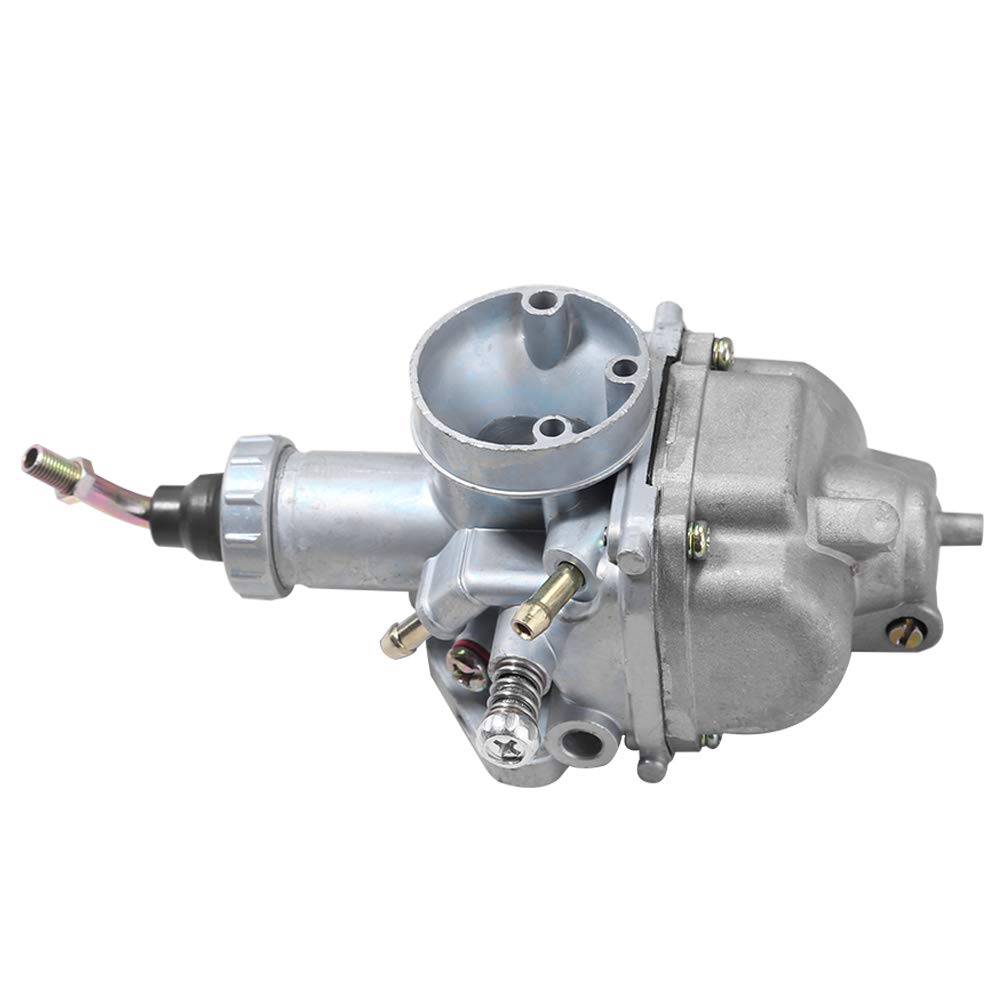 Carburetor w/Fuel Line Bolts Replacement for Yamaha Breeze Grizzly Grizzly 125 YFM125 Moto 4 YFM225 Timberwolf 250 YFB250