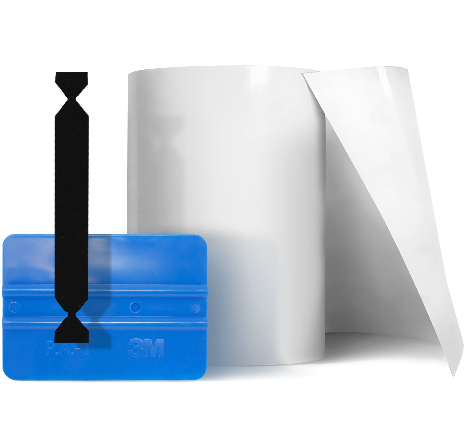 VViViD Clear Paint Protection Scratch Resistant Vinyl Wrap Film (8'' x 72'' w/Toolkit)