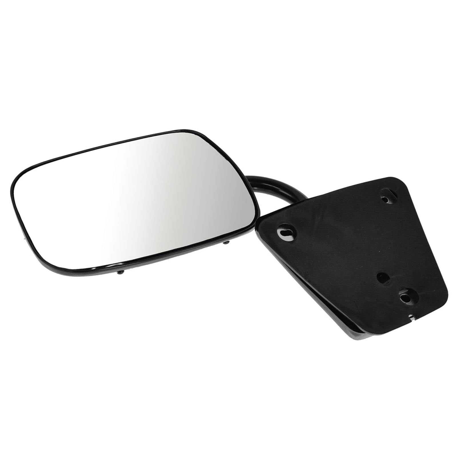 Trq Mirror Without Convex Glass With Black Cover Compatible With 73-91 Chevrolet Gmc Gm1320223