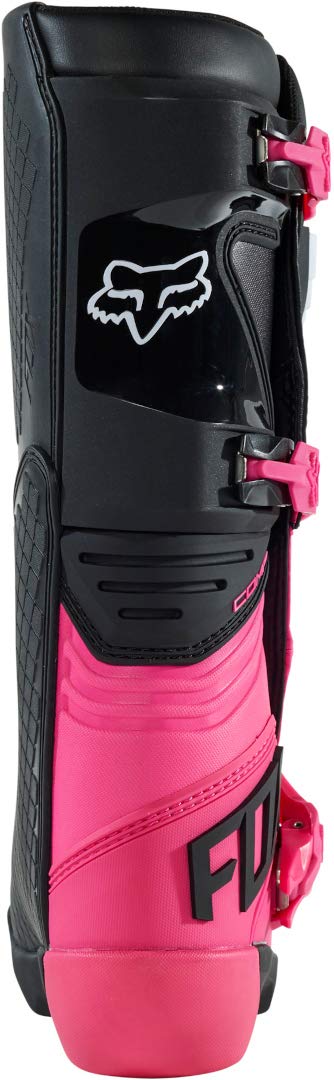 Fox Racing Womens Comp Boot, Black/Pink, 8
