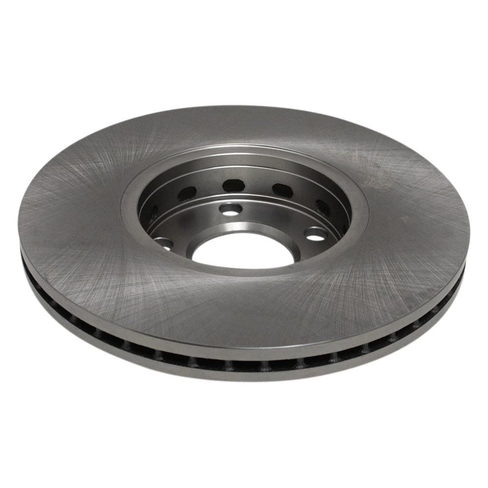 Trq Front Brake Rotors Set Vented Compatible With 1992-1994 Audi 100 100 Quattro 1996-2006 A4 A4 Quattro 2002 S4 1998-2005 Volks