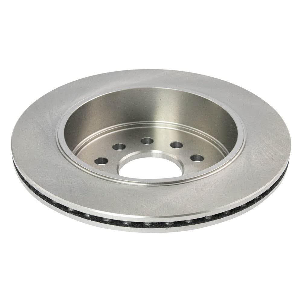 Trq Rear Brake Rotors Set Vented Compatible With 2003-2011 Lincoln Town Car