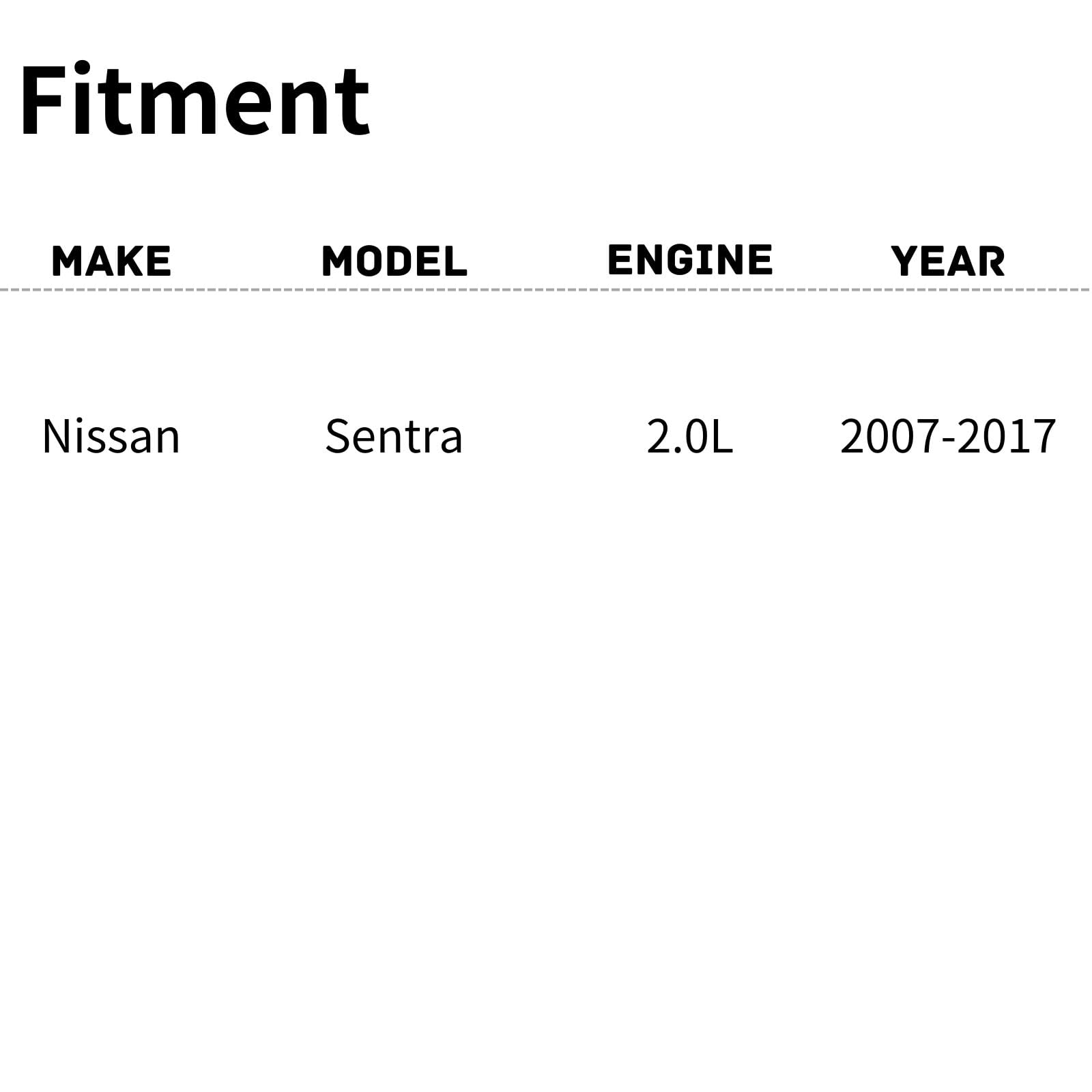 TYG Upgraded Cooling Fan Assembly for 2007-2017 Nissan Sentra 2.0L | Racing-Level OE Replacement Engine Radiator for 21481-ET000