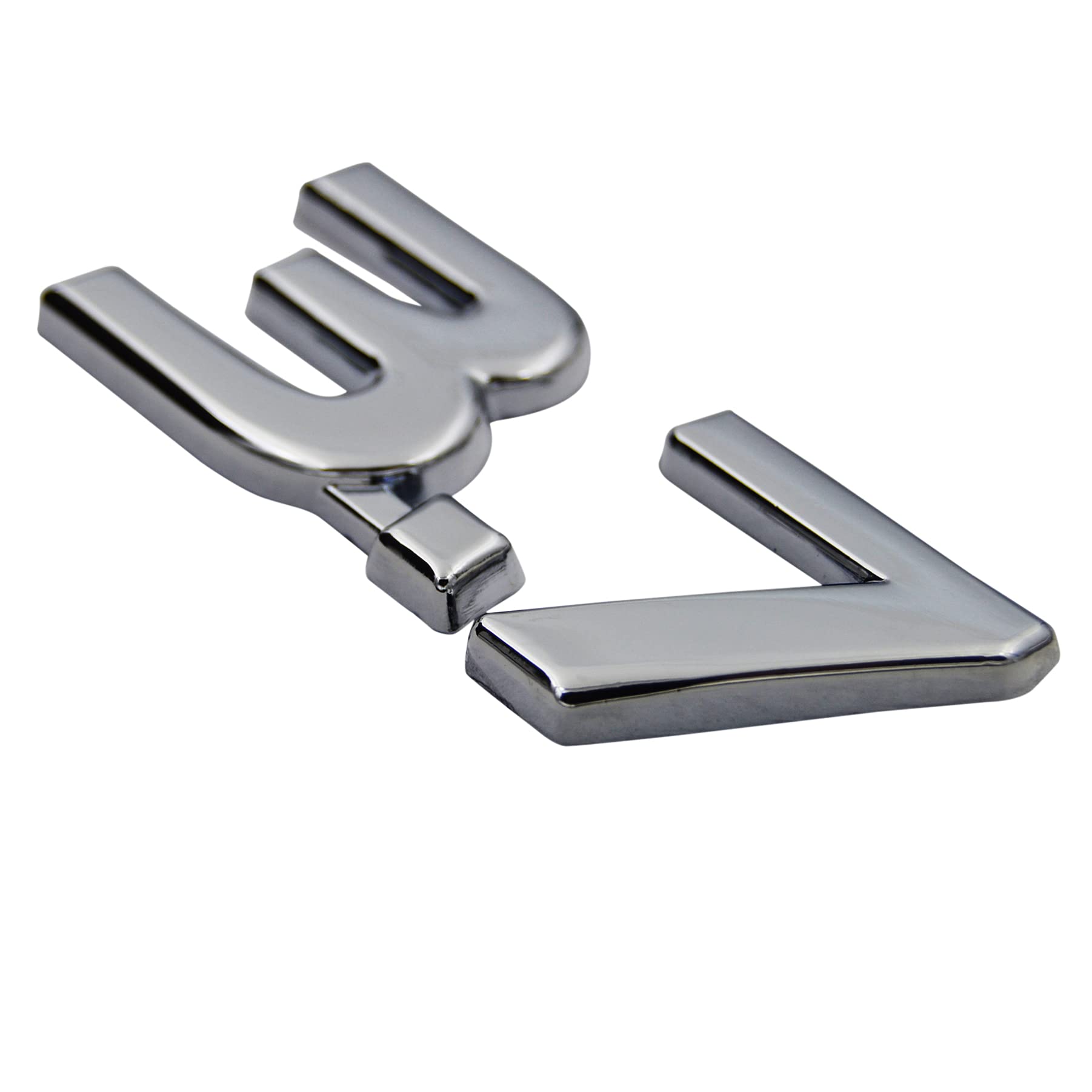 Partsto Chrome 3.7 Fender Side Emblem For Infiniti Q50 Q60 Q70 Qx70 2014+