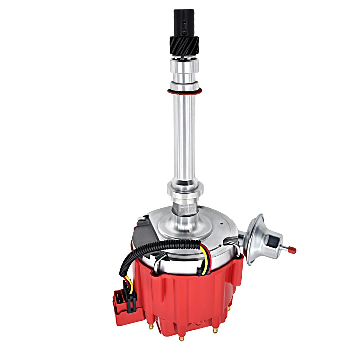 MAS Ignition Distributor w/Cap & Rotor GM08 Compatible with Chevy GM SBC 262 267 305 307 327 350 400 small blocks 402 454 big bl