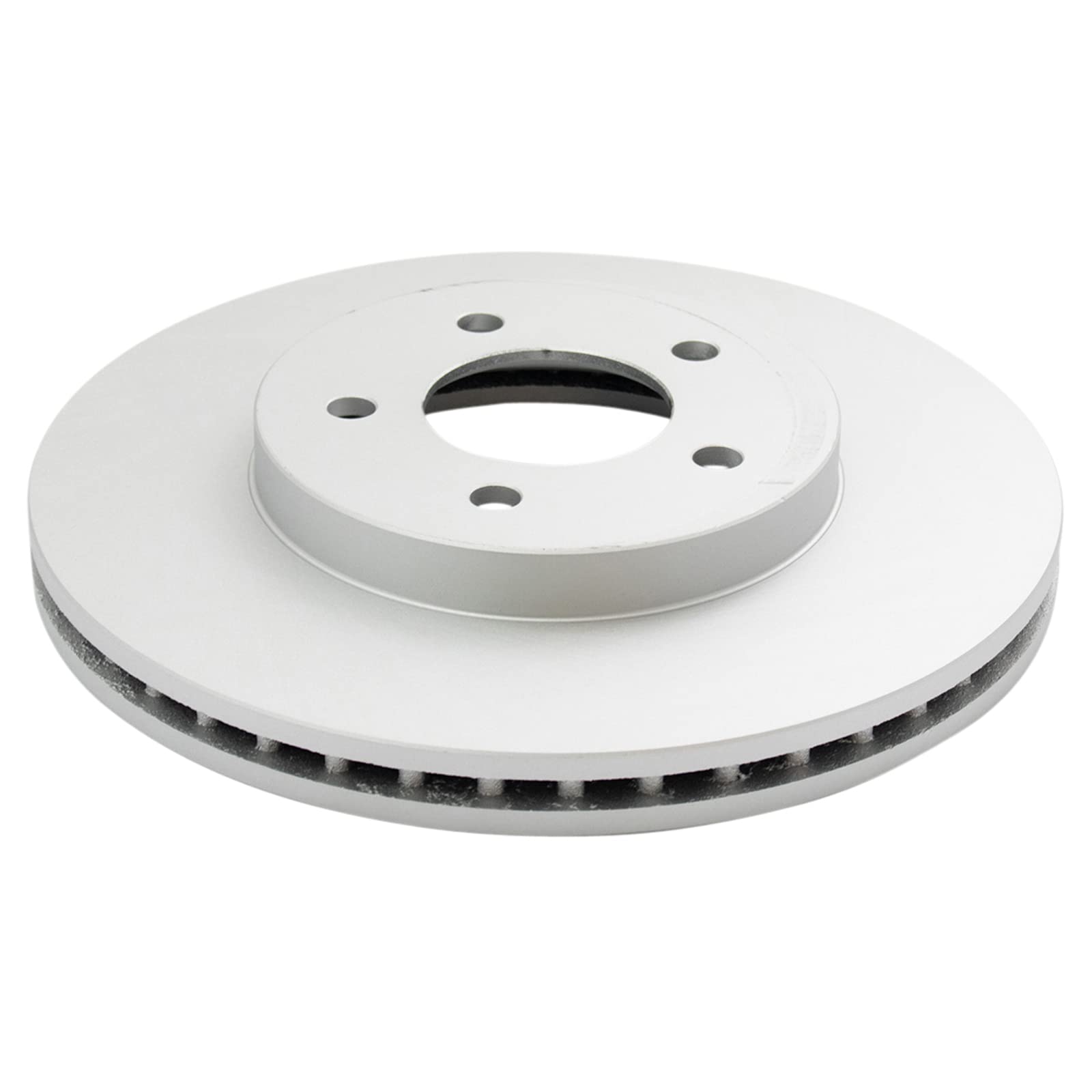 Trq Front Brake Pad & Rotor Kit Brake Pads Brake Rotor Semi-Metallic Premium G-Coated Compatible With 2005-2012 Ford Escape 2005