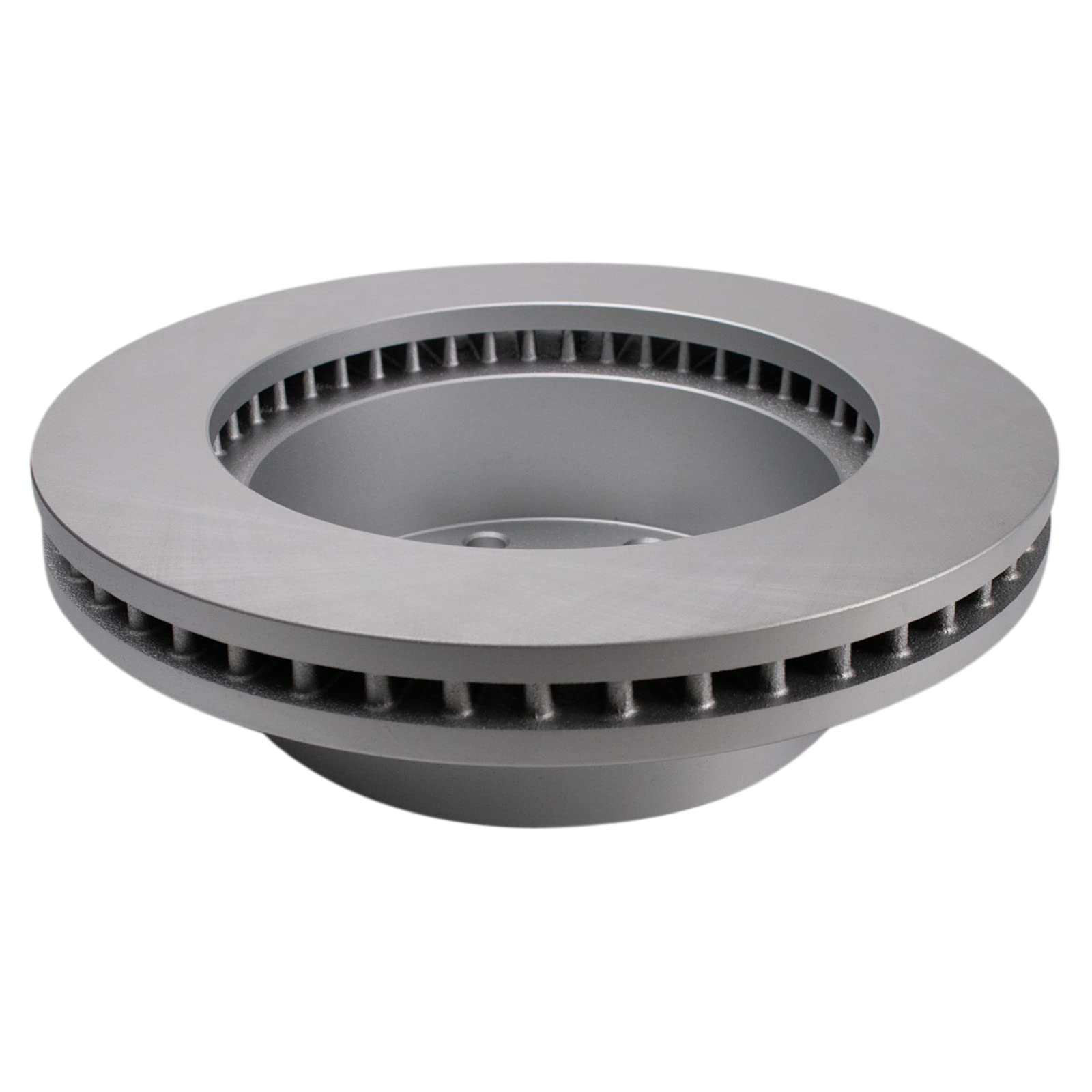 Trq Front Brake Pad & Rotor Kit Brake Pads Brake Rotor Semi-Metallic Premium G-Coated Compatible With 2005-2012 Ford F-250 Super