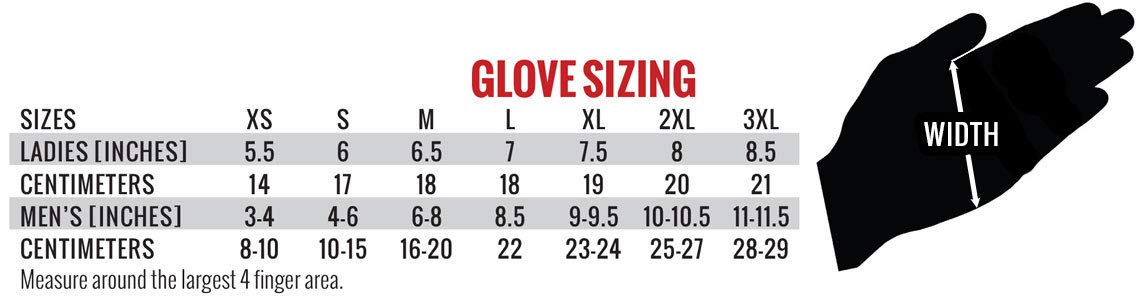 Hot Leathers Gvm2016 Ftw Black Mechanic Gloves - X-Large