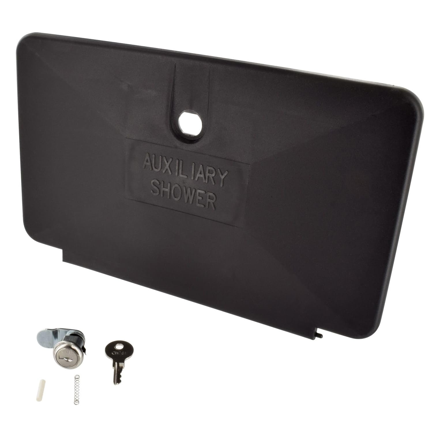 Valterra Pf267002 Exterior Shower Door Replacement - Plastic, Black