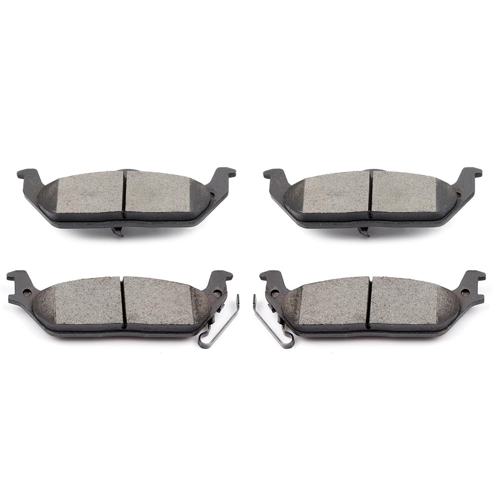 SCITOO Disc Brake Pads Kits D1012-7916 Ceramic Rear Brake Pads Set Fit For Ford For F-150 2004-2011,For Lincoln For Mark LT 2006