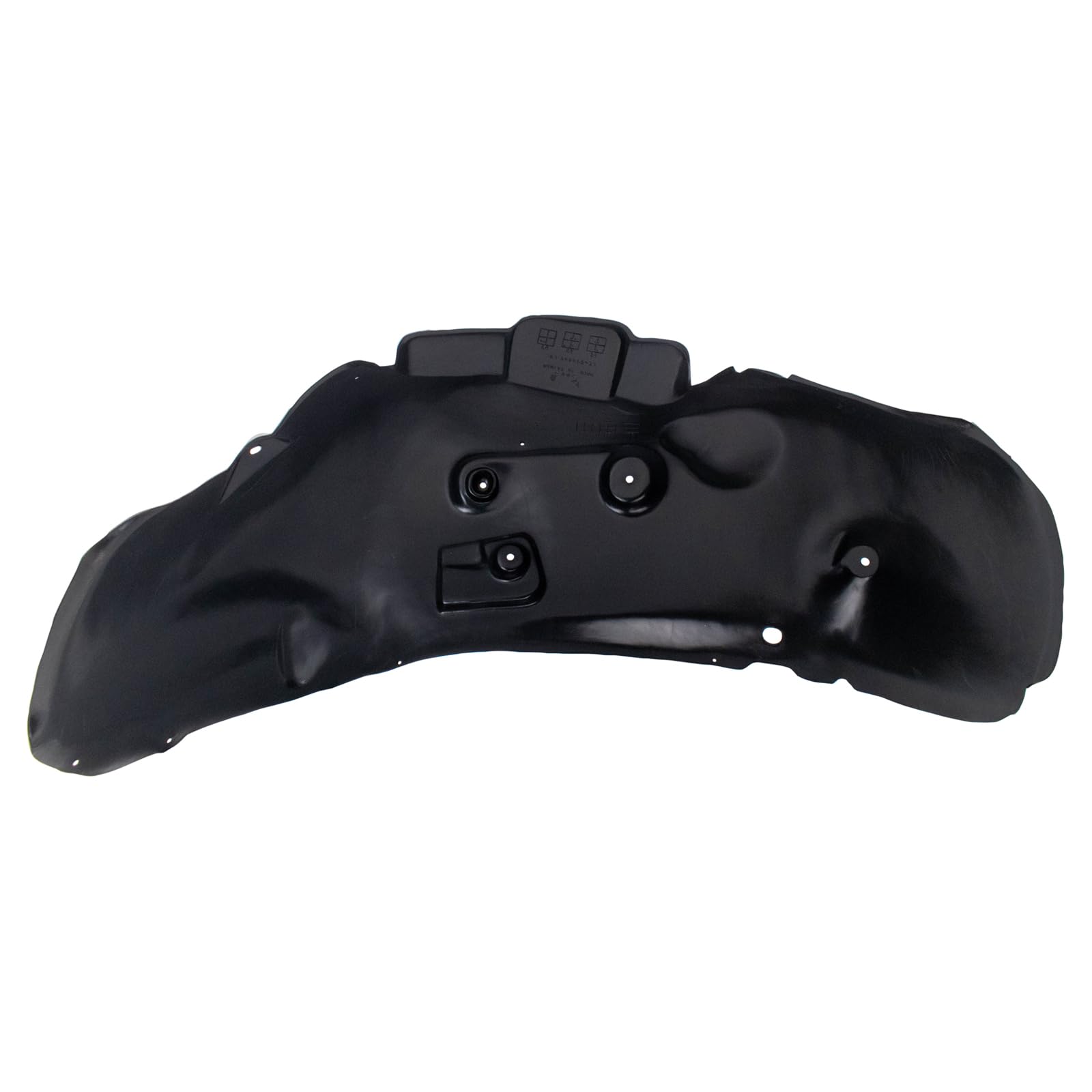 Trq Front Inner Fender Liner Set Compatible With 2002-2008 Dodge Ram 1500 2003-2009 Ram 2500 2005-2009 Ram 3500 Ch1248125 Ch1249