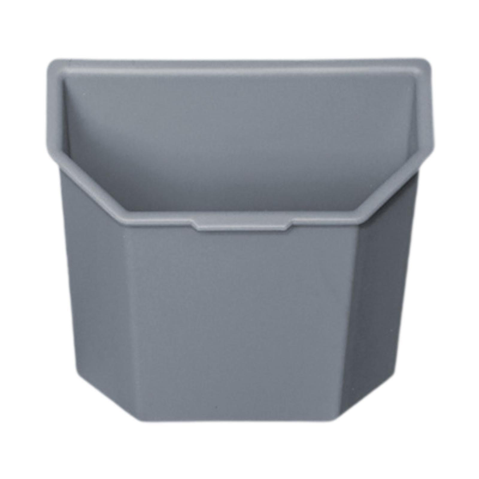 ECOMISTIQ Rear Center Console Organizer Easy to Use Replacement Sturdy Car Garbage Can Gray | Trash Cans & Wastebaskets | Househ