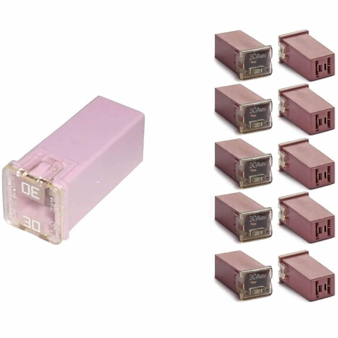 Jcase Fuse Kit Mini Jcase Fuse Assortment High Profile 40A Fit For Ford Chevy/Gm Nissan And Toyota Pickup Trucks Cars And Suvs