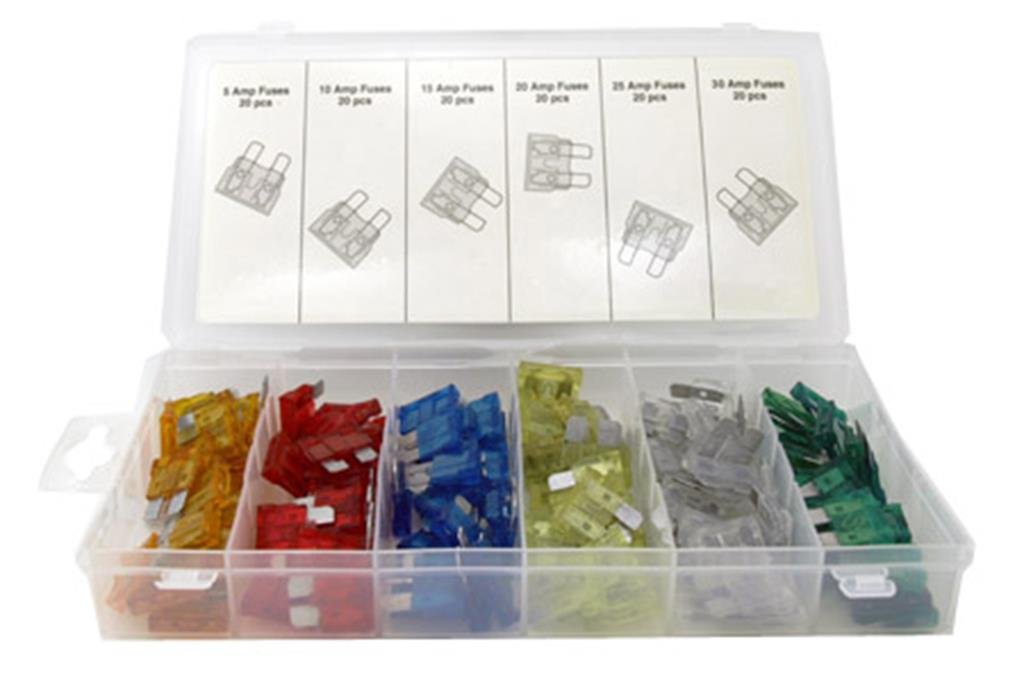 Cal Hawk Tools Capcf 120Piece Assorted Car Fuse