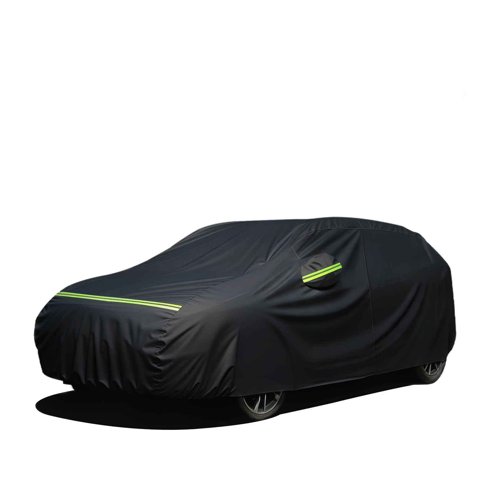 Favoto Car Cover Waterproof All Weather For Automobiles, 6 Layers Heavy Duty Outdoor Rain Dust Snow Sun Protection With Windproo