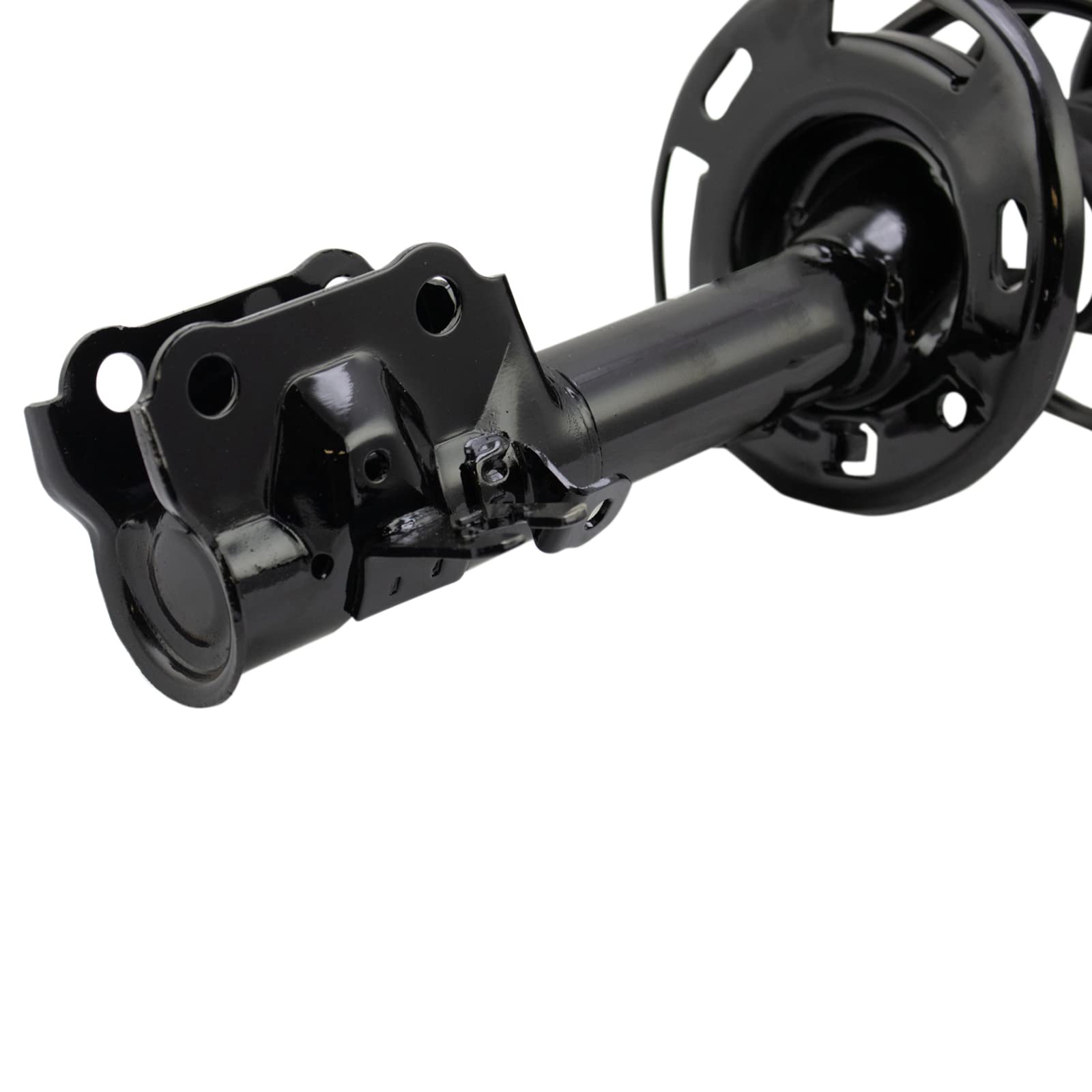 Trq Front Right Complete Strut & Coil Spring Assembly Passenger Side Compatible With 2014-2018 Mazda 3