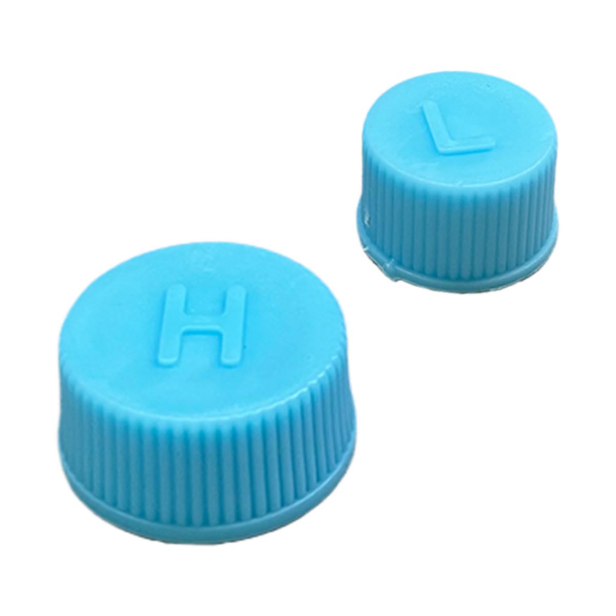 Car A/C Valve Core Caps, Leakproof Air Conditioning System Seal Kit, R134A Air Conditioning Repair System Charging Port Caps, Hi