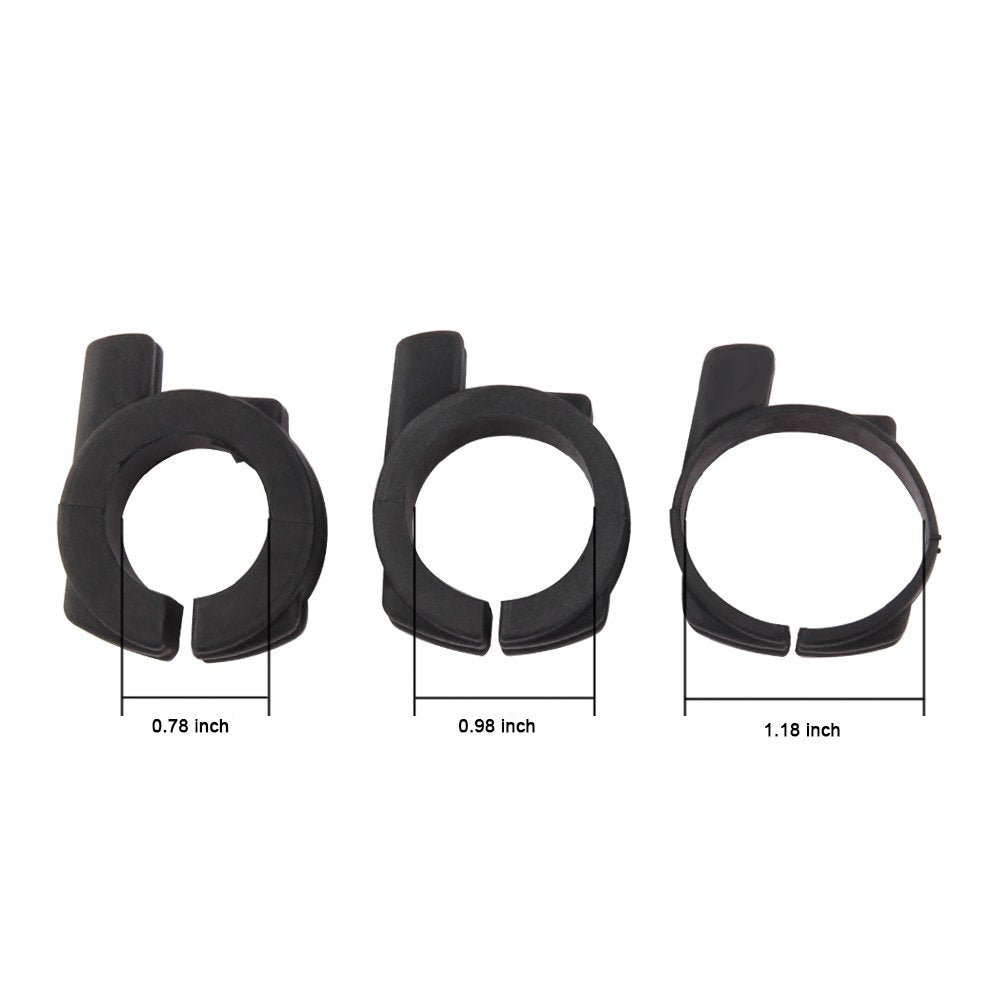 Proauto Universal Driving Lights Relay Kits For Harley Motorcycle Switch Fits 7/8'', 1'' Or 1-1/4'' Handlebar