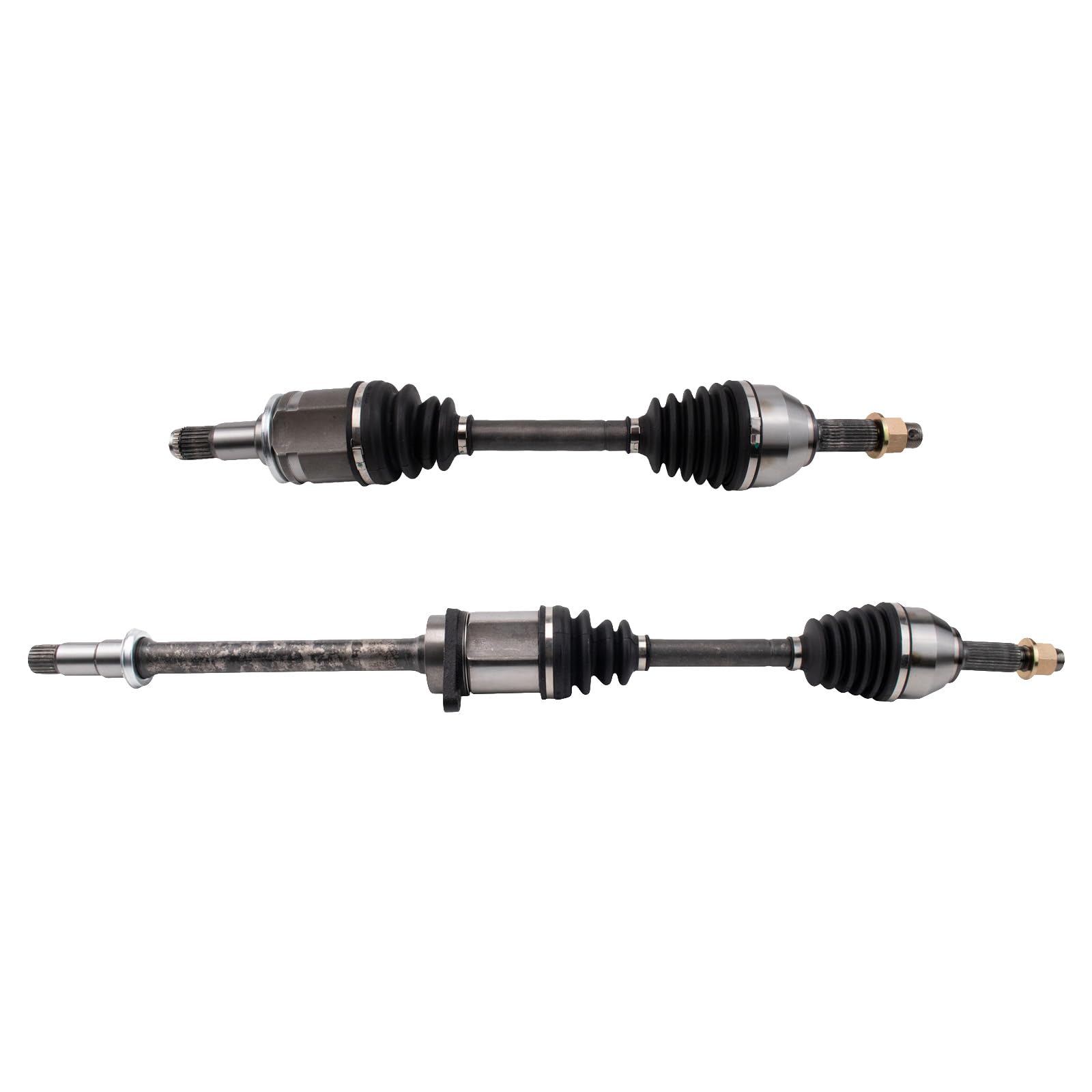 Trq Front Cv Axle Shaft Assembly Set Compatible With 2007-2011 Nissan Altima