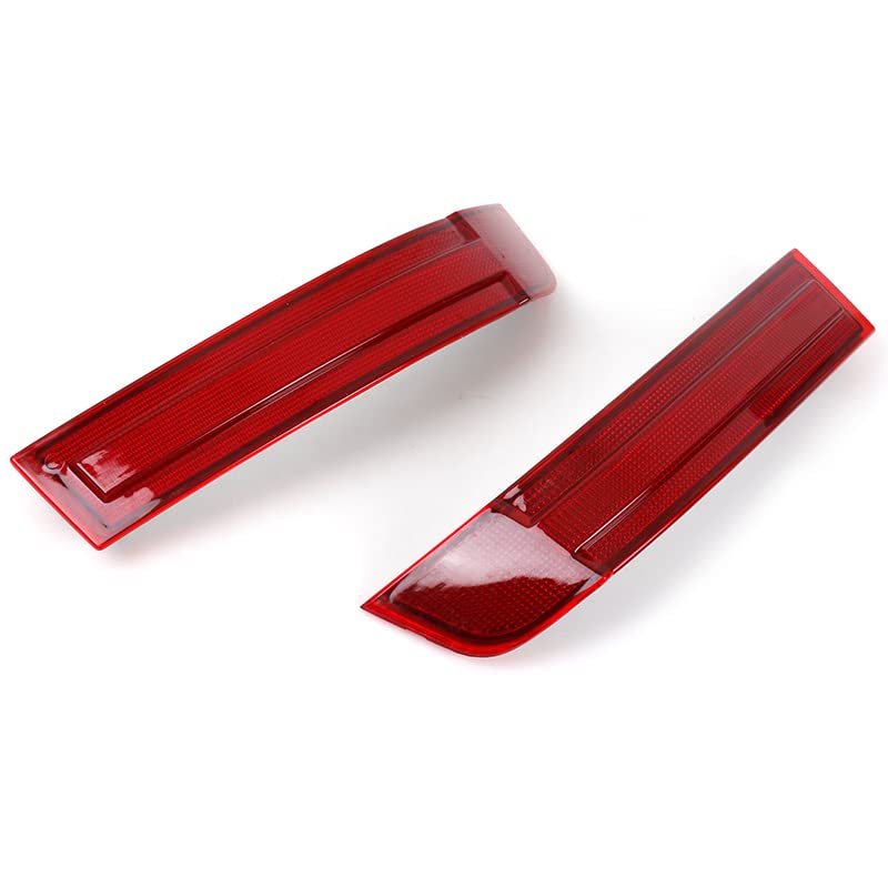 Bomunik Door rear bumper reflector For Benz GL class (X164) 2006-2012 GL320 GL450 GL550 Replacement # 1648201174+1648201274