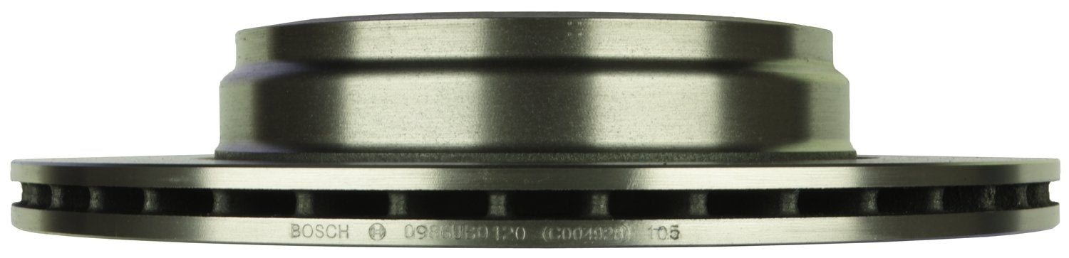 BOSCH 15010123 QuietCast Premium Disc Brake Rotor - Compatible with Select BMW 525i, 528i, 530i; REAR - Single