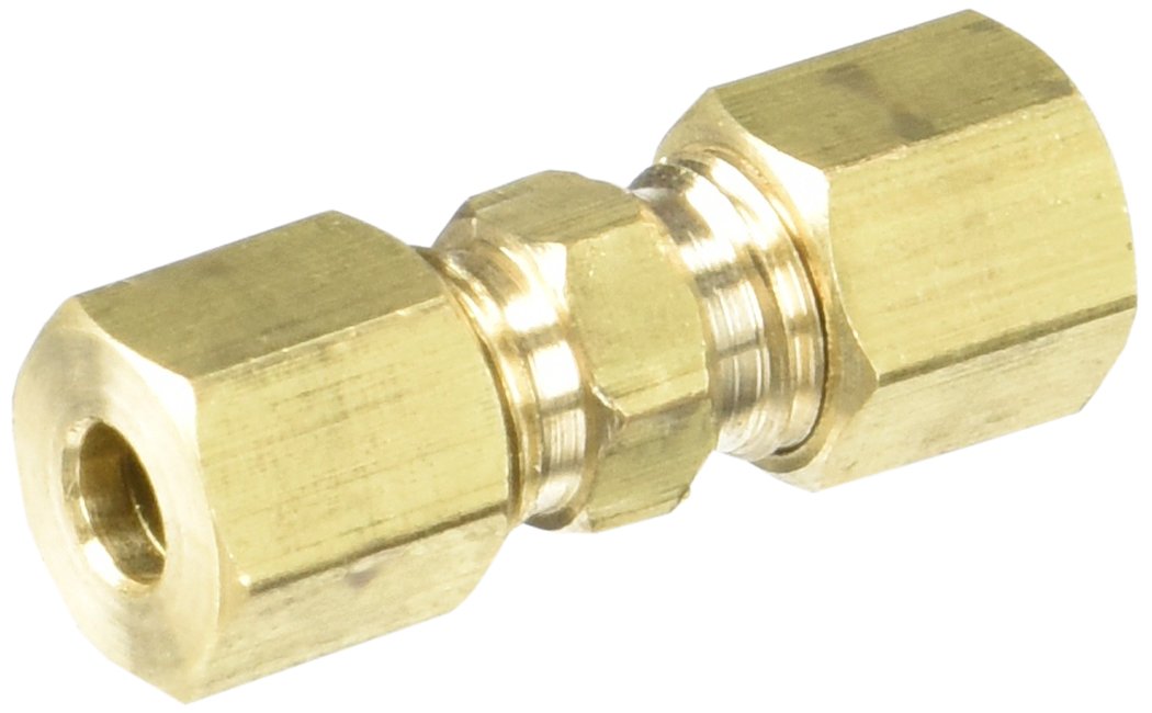 Ags Company Brass Compression Union, 3/16'' 1/Card