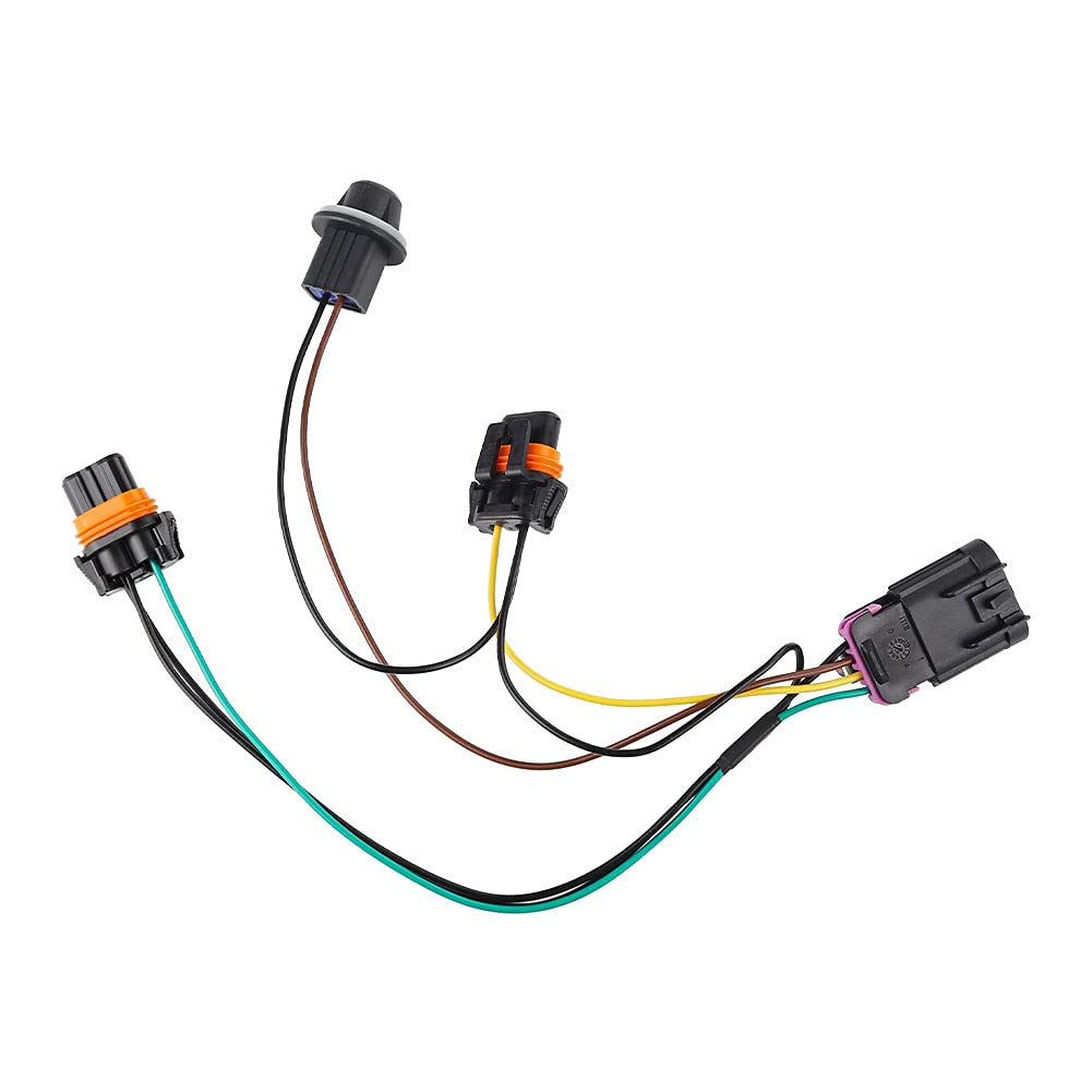 WMPHE Compatible with Headlight Wiring Harness Pontiac Grand Prix 2004 2005 2006 2007 2008, Headlamp Wiring Harness, Front Lamp