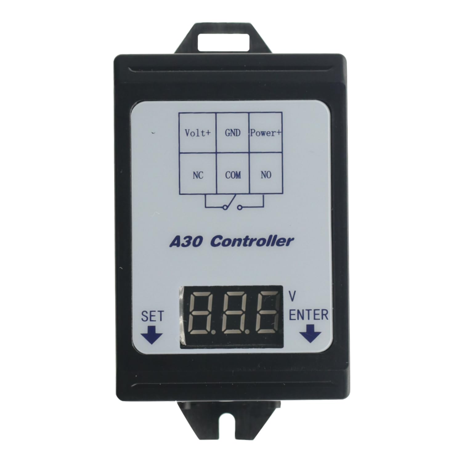 Voltage Monitor Module, DC 0-99.9V Delay Relay Controller Board for Overvoltage Undervoltage Control Voltage Detection