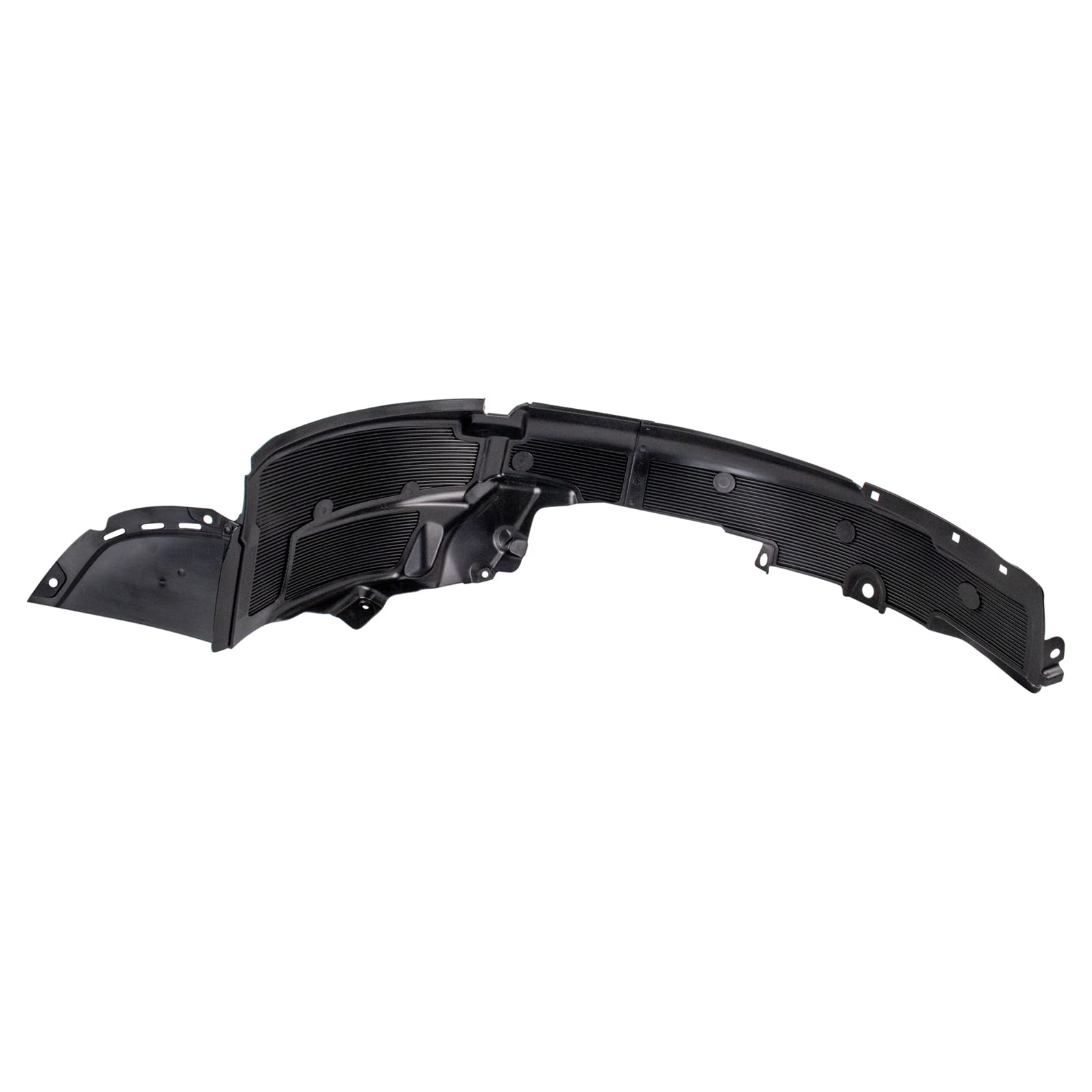 Trq Front Inner Fender Liner Set Compatible With 2013-2017 Hyundai Accent Hy1248136 Hy1249136