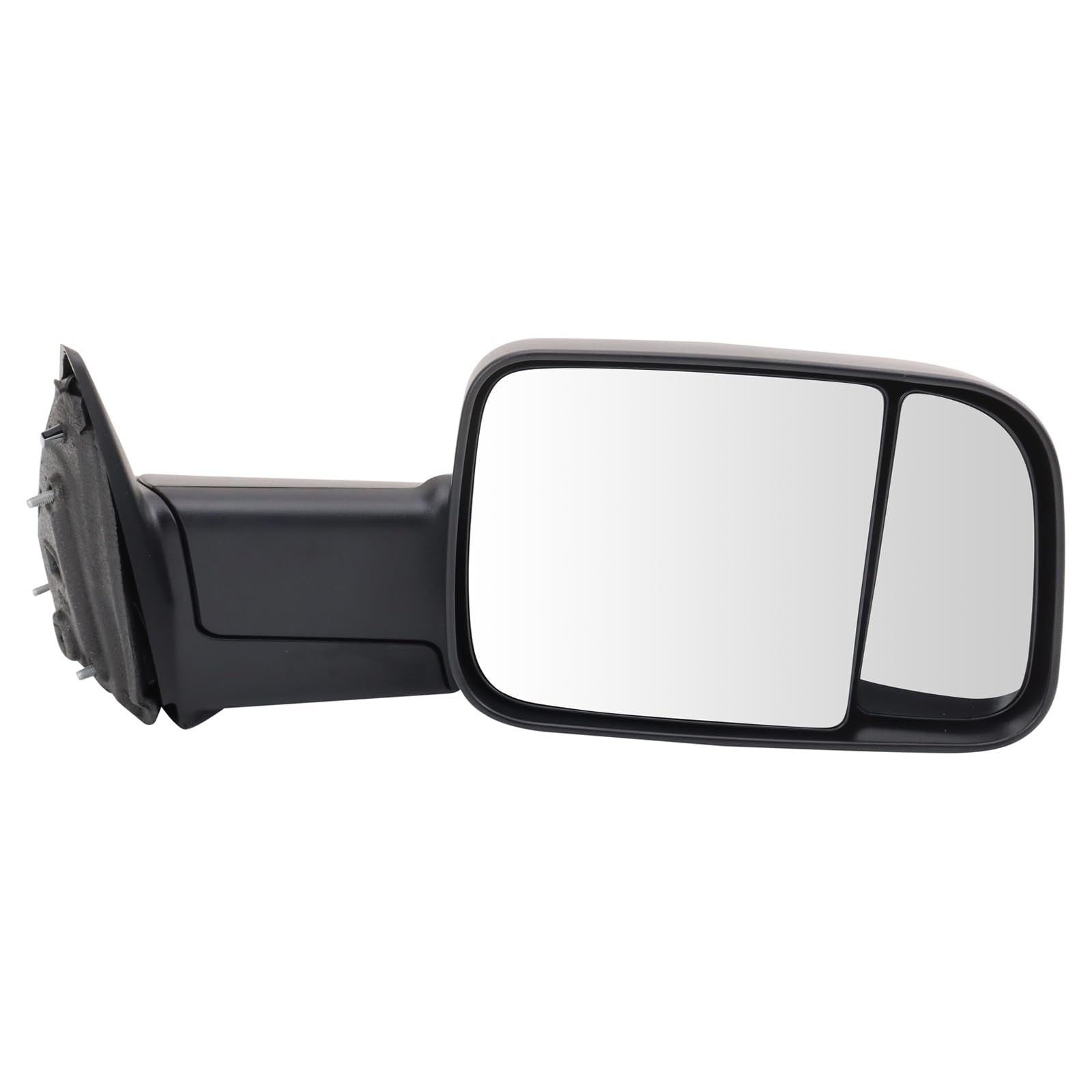 Trail Ridge Mirror Set Black Manual Driver & Passenger Side Compatible With 2010 Dodge Ram 1500 Ram 2500 Ram 3500 2011-2018 Ram