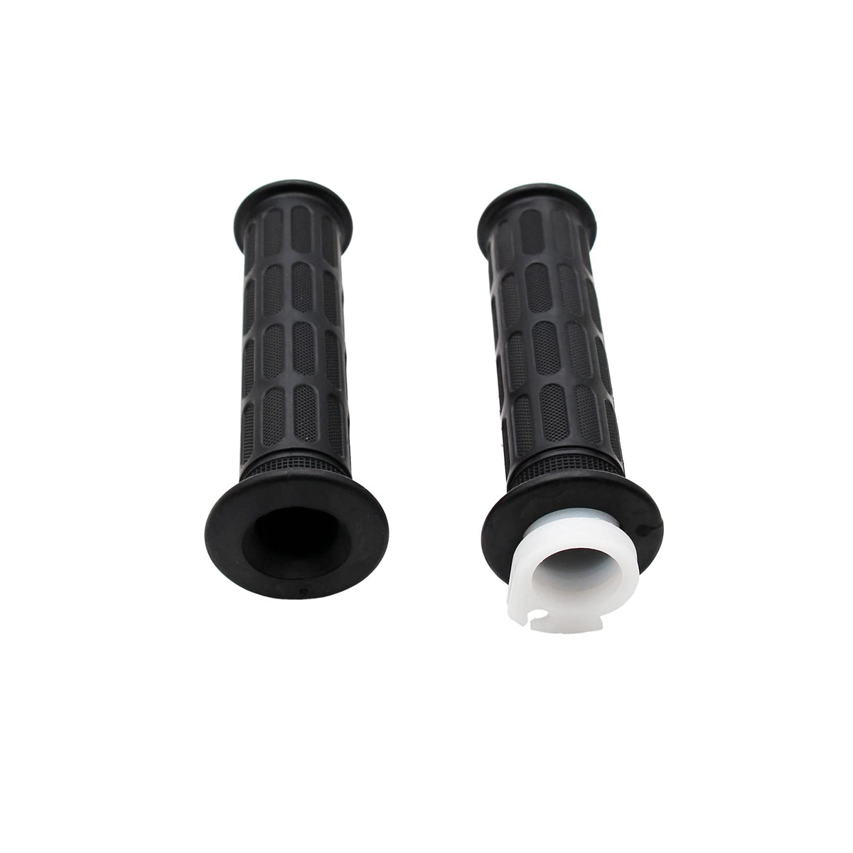 1 Set 7/8' Throttle Handle Bar Twist Hand Grips Fit For Motorcycle Atv Scooter
