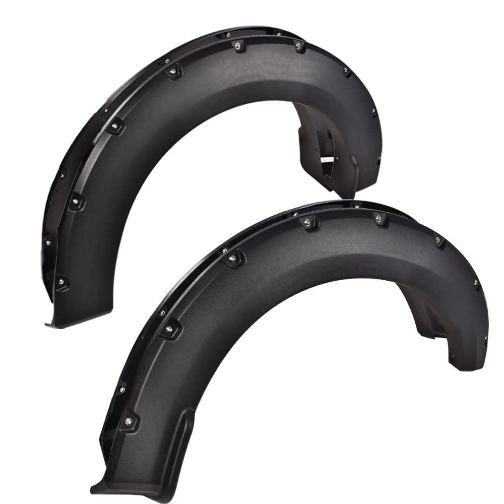 G-Plus Pocket Riveted Fender Flares Compatible With Ford F150 Styleside Models Only 2015-2017 67.0 '' 78.8 '' 97.4 '' Bed (Not F