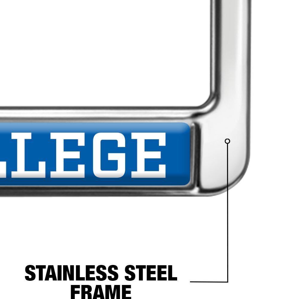 GRAPHICS & MORE Presbyterian College Alumni Metal License Plate Frame - Full Size, Presbyterian Blue Hose