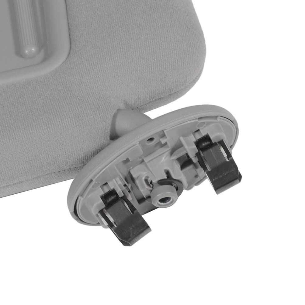 Scitoo Grey Left Driver Side Sun Visor Compatible For Toyota For Camry 2006-2011, Car Sun Visor Without Sunroof Without Lights R