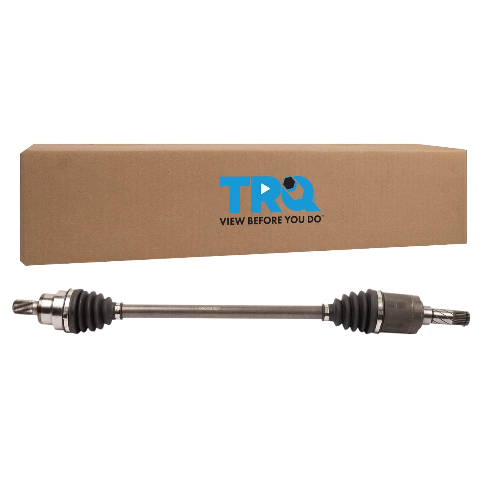 Trq Rear Left Right Cv Axle Shaft Assembly Driver Passenger Side Compatible With 2003-2014 Volvo Xc90