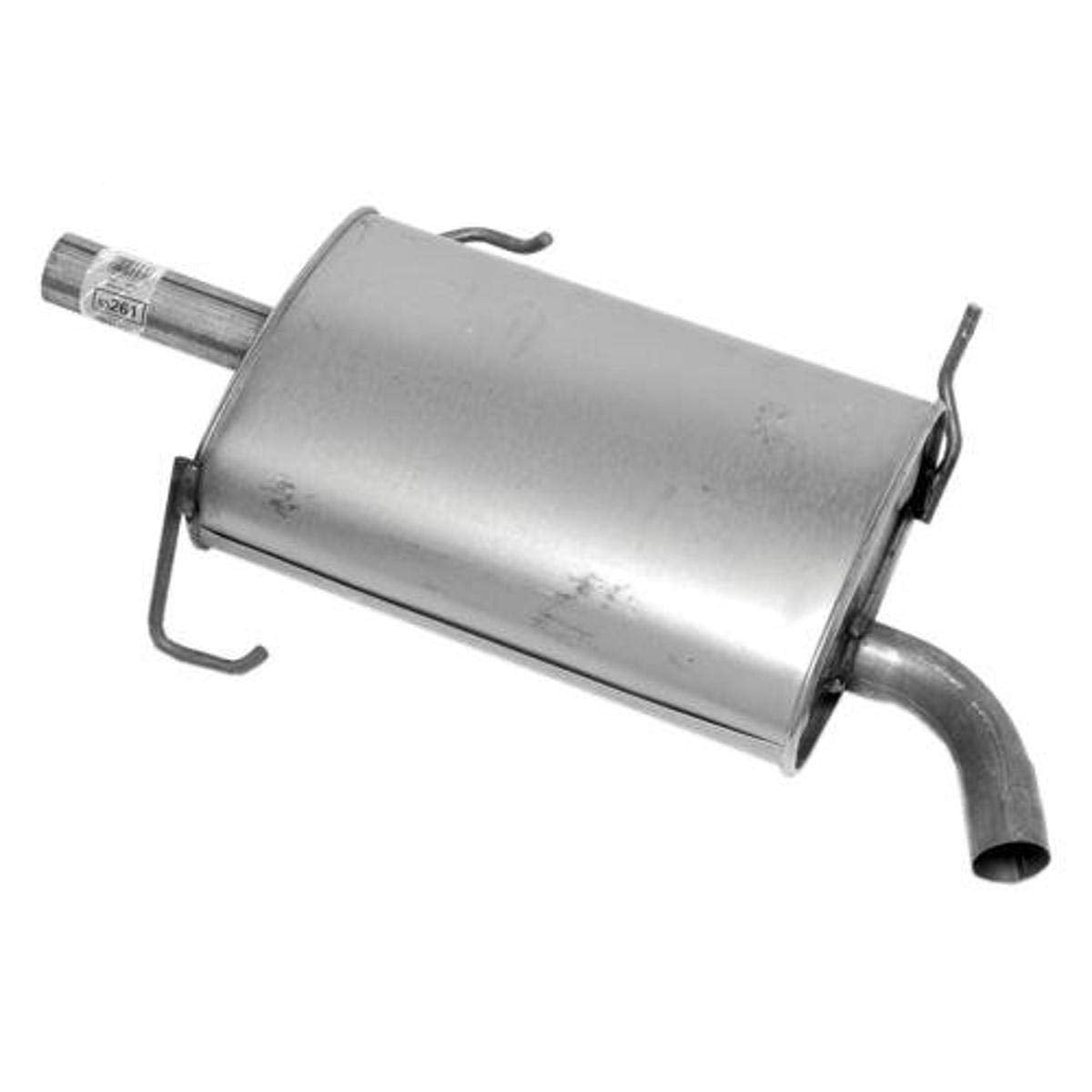 Walker Quiet-Flow SS 53261 Direct Fit Exhaust Muffler Assembly 2'' Inlet (OD) 2'' Outlet (OD) for Nissan Altima