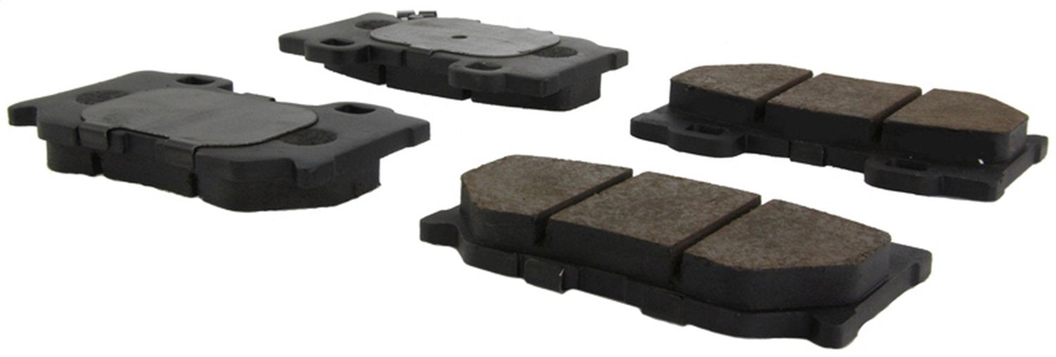 Stoptech 308.13470 Street Brake Pads; Rear With Shims And Hardware