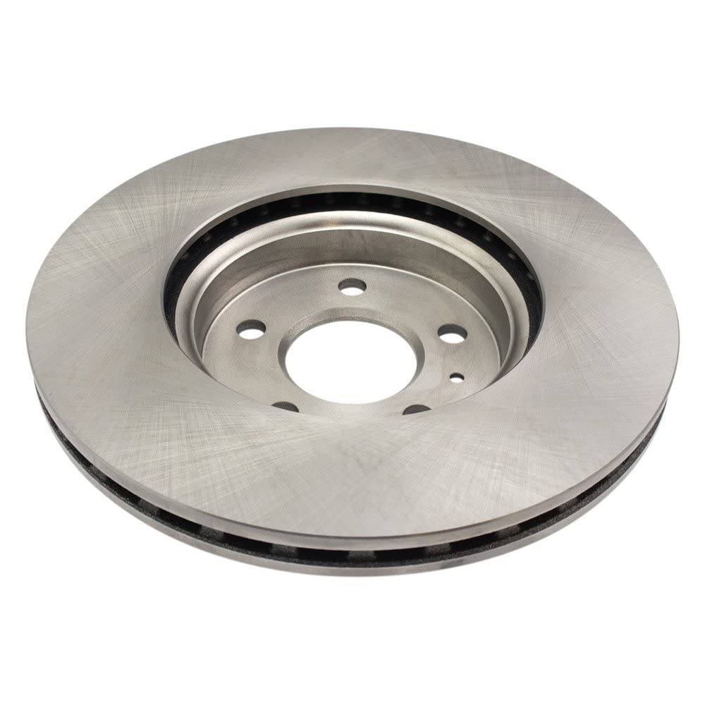 Trq Front Brake Rotors Set Vented Compatible With 2017-2020 Audi A4 2017-2023 A4 Quattro 2021-2023 A5 Sportback