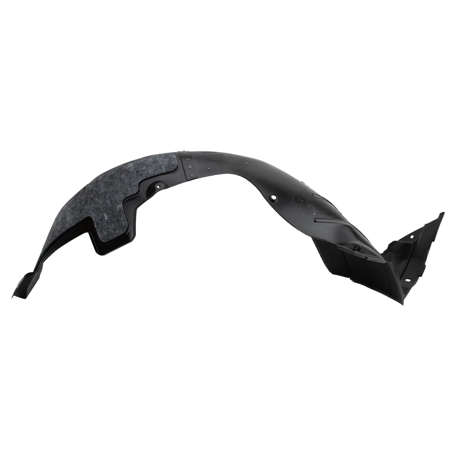 Trq Front Inner Fender Liner Set Compatible With 2014-2016 Hyundai Elantra Hy1248133 Hy1249133