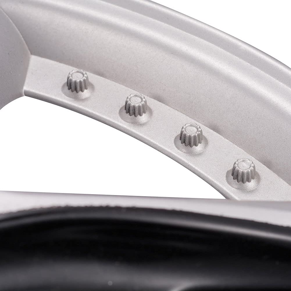 Atmomo 12 Inch Black Hubcap Wheel Cover Replacement Car Vehicle Wheel Rim Skin Cover Pack Of 4