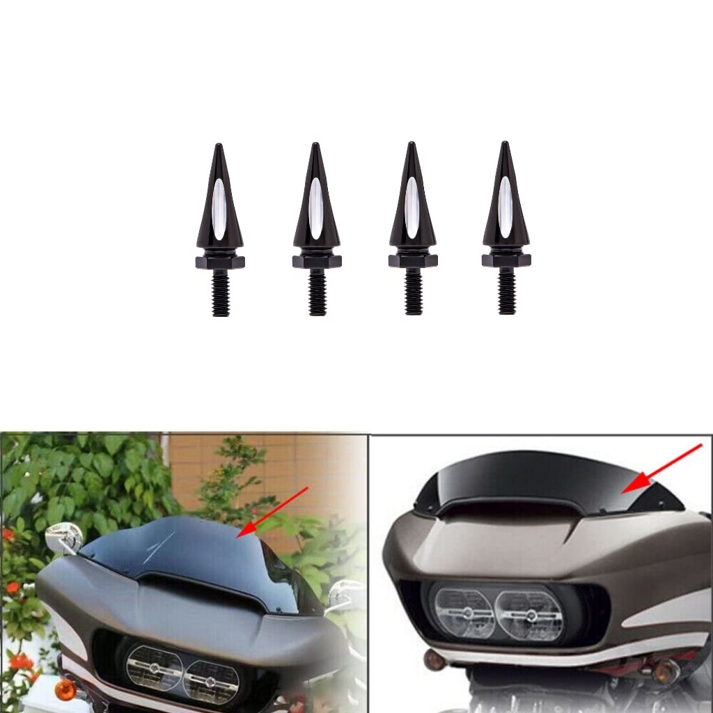 Street Glide Windshield Bolts Motorcycle Fairing Bolts Windshield Spike Bolts Windscreen Screws Fit For Harley Street Glide Tour